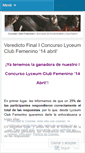 Mobile Screenshot of lyceumclubfemenino.com